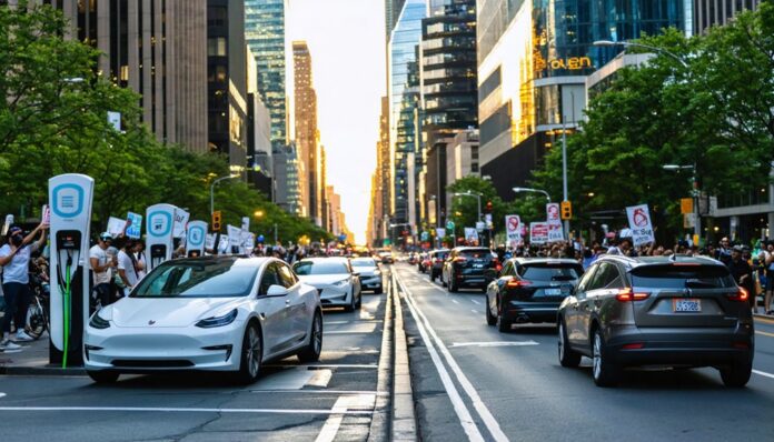 cities ban gas vehicles